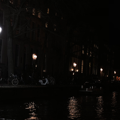 fireworks in the water